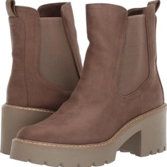 Dolce Vita Shoes - Dolce Vita DV Women's Taupe Mushroom Boot Tobias Size 9